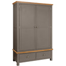 Oxford Painted Double Wardrobe with 2 Drawers