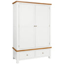 Oxford Painted Double Wardrobe with 2 Drawers