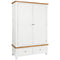 Oxford Painted Double Wardrobe with 2 Drawers