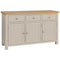 Oxford Painted 3 Drawer Sideboard