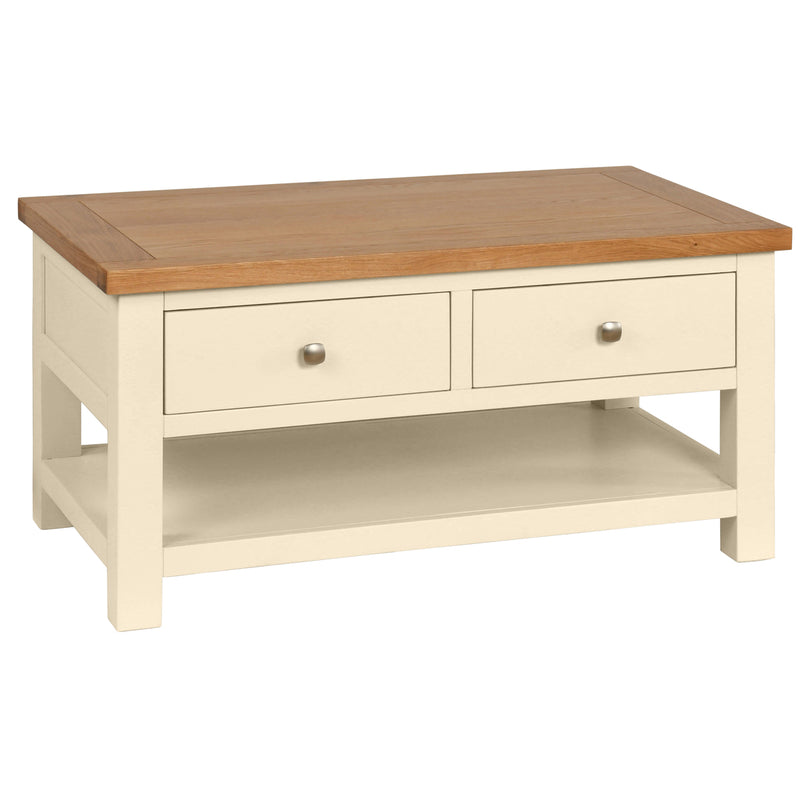 Oxford Painted Coffee Table with 2 Drawers