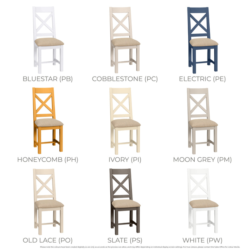 Oxford Painted Cross Back Dining Chair