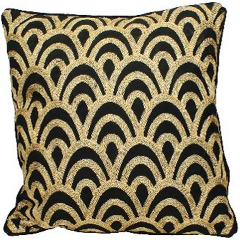 Scalloped Deco Cushion