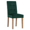Epsom Forest Velvet Chair