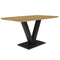 Foundry Oak Angle Dining Table