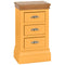 Eton Painted Compact 3 Drawer Bedside