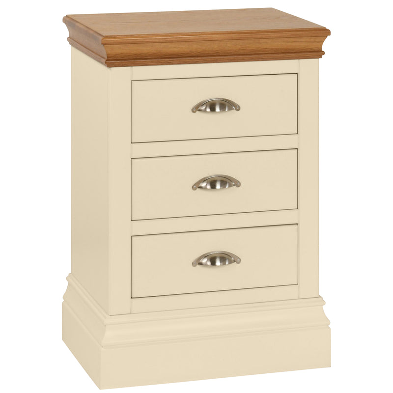 Eton Painted 3 Drawer Bedside