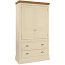 Eton Painted Double Wardrobe with Drawers