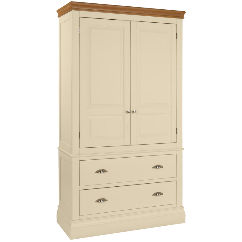 Eton Painted Double Wardrobe with Drawers