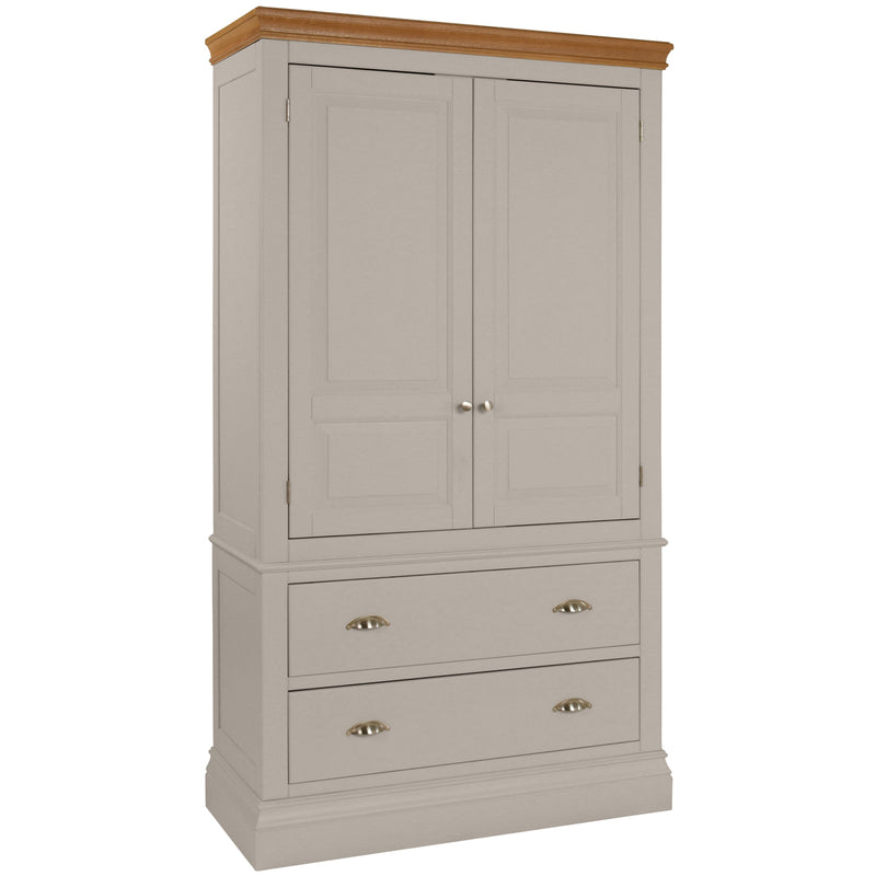 Eton Painted Double Wardrobe with Drawers