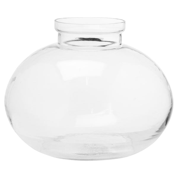 Large Glass Fishbowl Vase