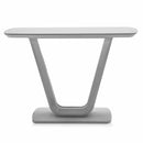 Lazzaro Light Grey Console Table
