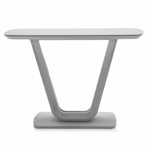 Lazzaro Light Grey Console Table