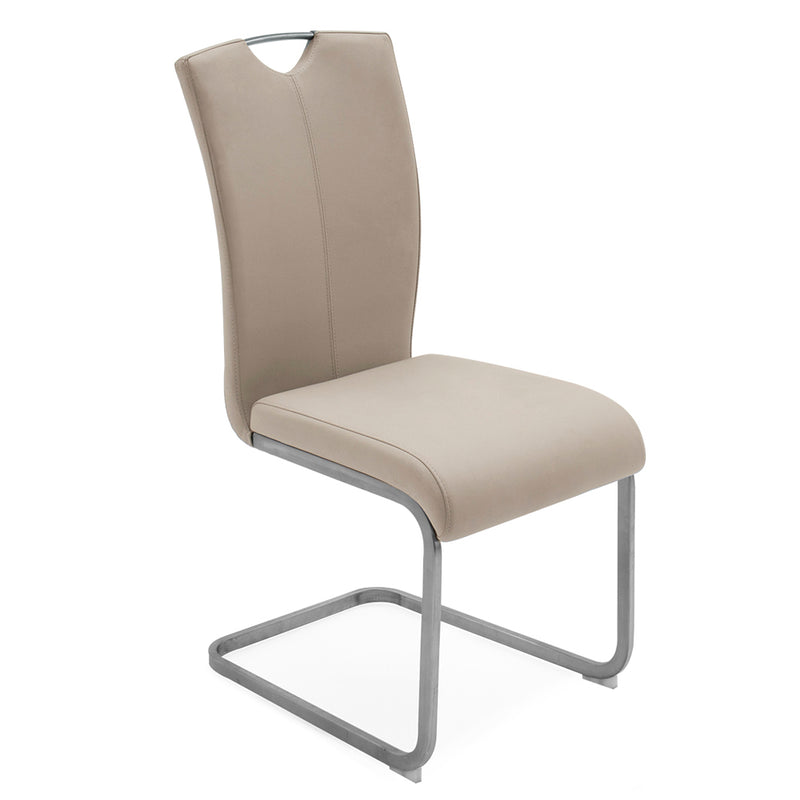 Vienna Taupe Chair with Handle