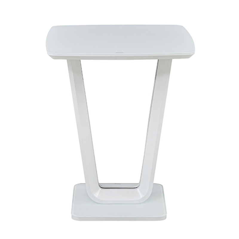 Vienna White Gloss Bar Table