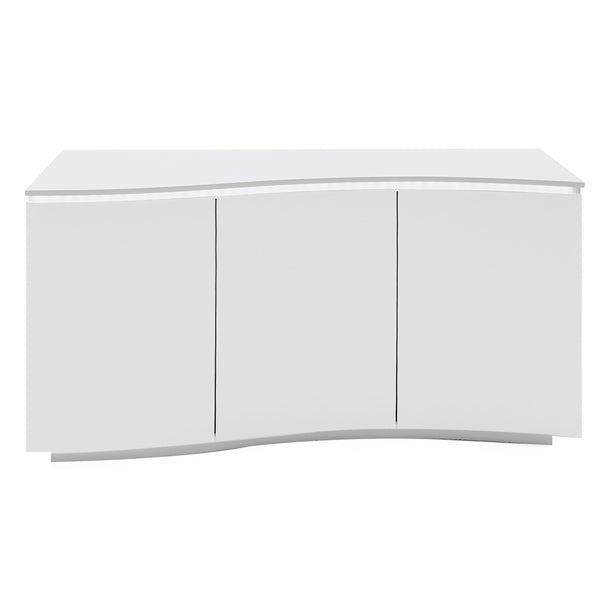Lazzaro White Gloss Sideboard