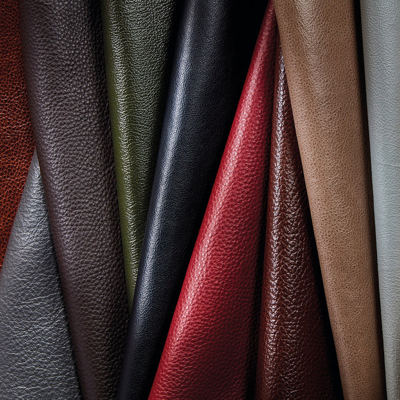Albany Fixed Single Seat Chair - Leather