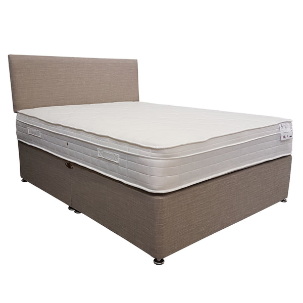 Memory Support Bed Set with No Drawers