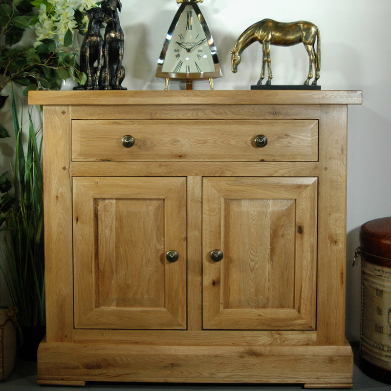 French Oak Mini Sideboard