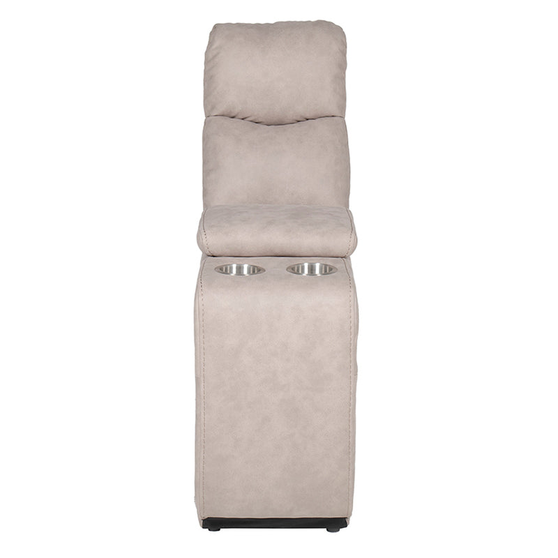 Alexander Electric Recliner - Console Section Taupe