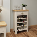 Canterbury Grey Wine Cabinet