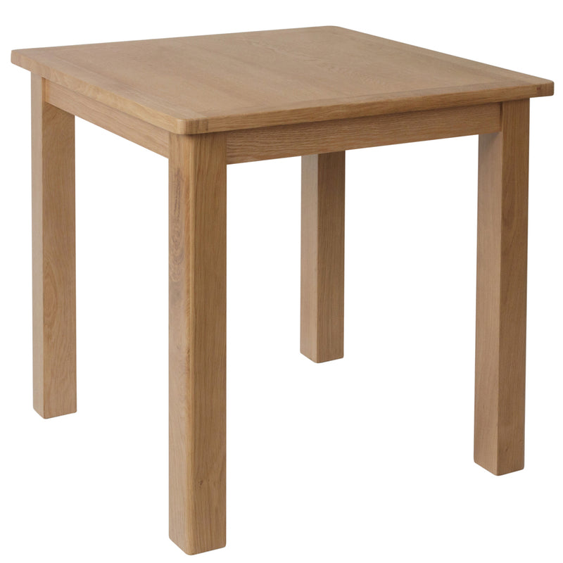 Canterbury Oak Fixed Top Table