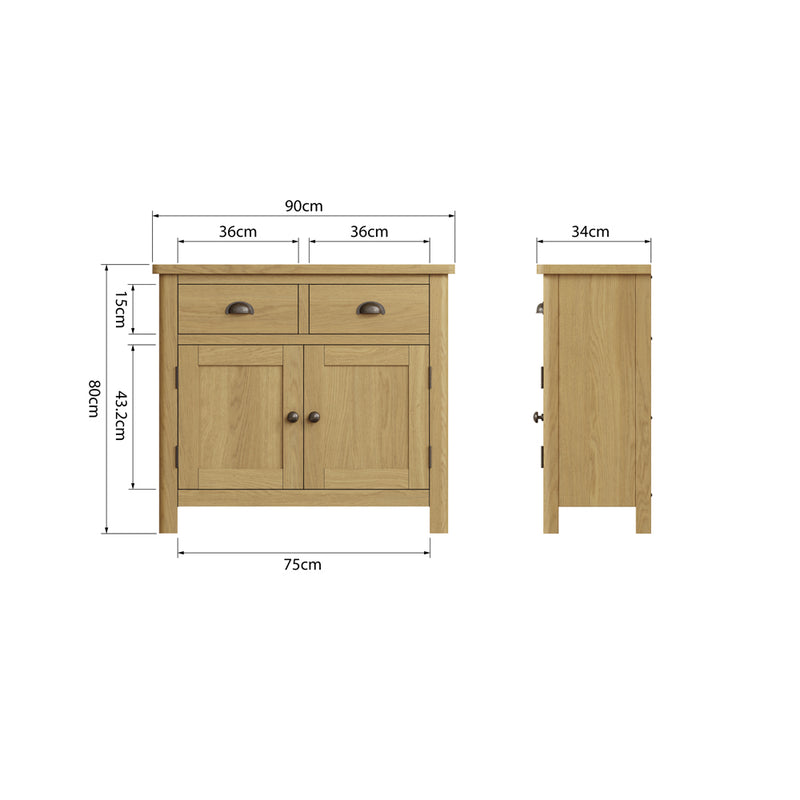 Canterbury Oak Sideboard