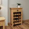 Canterbury Oak Wine Cabinet