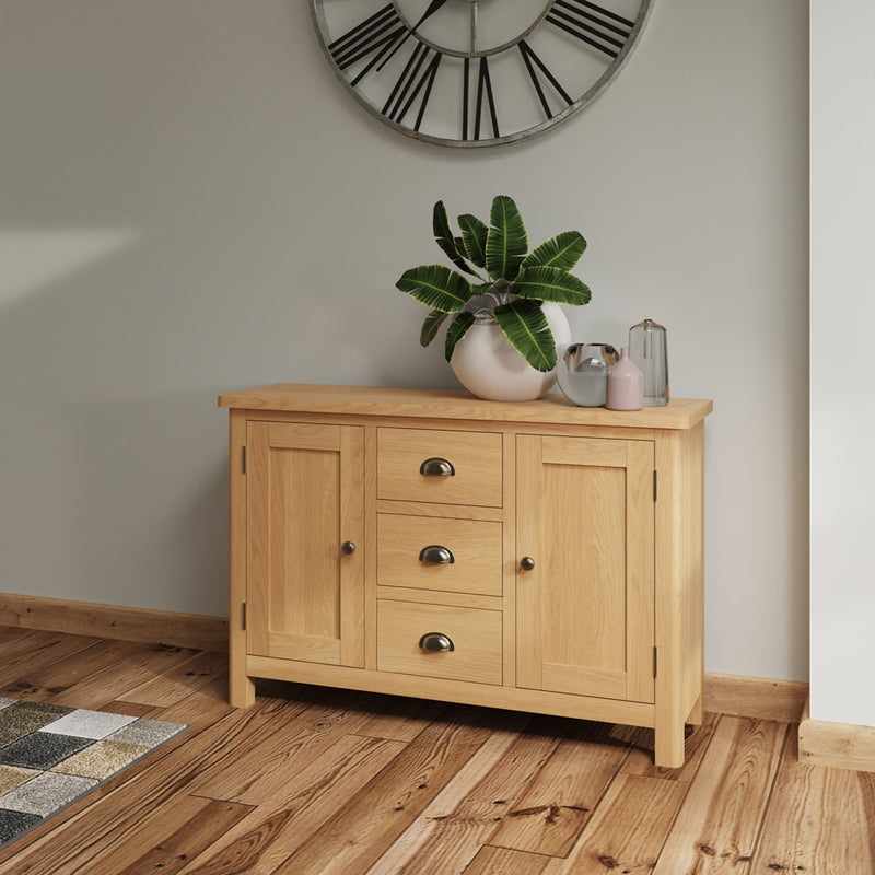 Canterbury Oak Large Sideboard