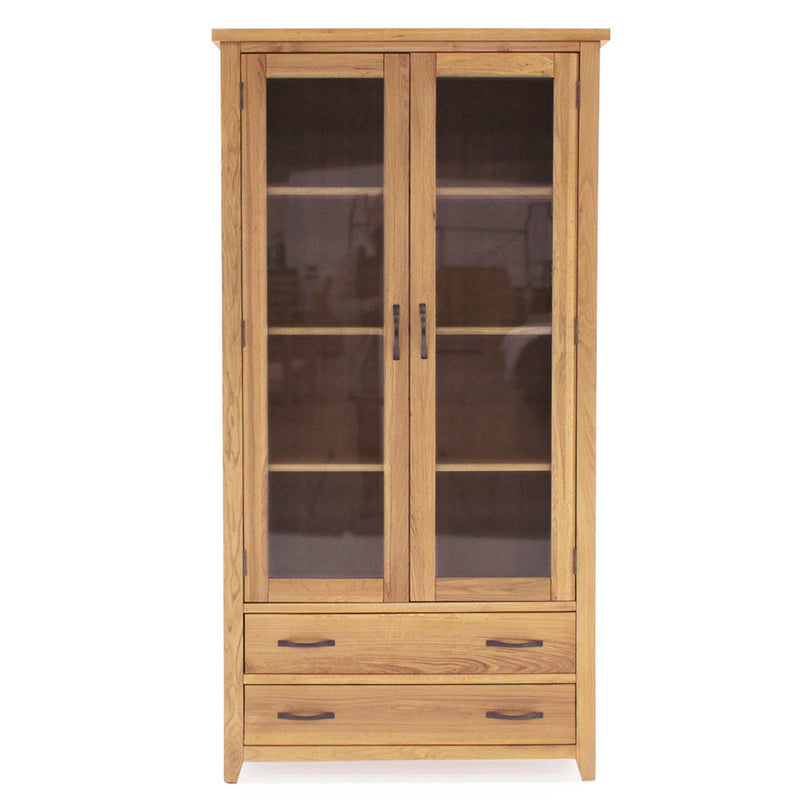Richmond Oak Display Cabinet