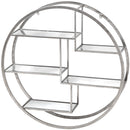 Antique Silver Multi Shelf - Ex Display
