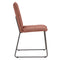 Victoria Velvet Chair - Blush - Ex Display