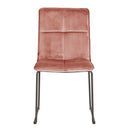 Victoria Velvet Chair - Blush - Ex Display