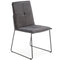 Victoria Velvet Chair - Grey