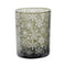 Large Green Snow Flakes Votive
