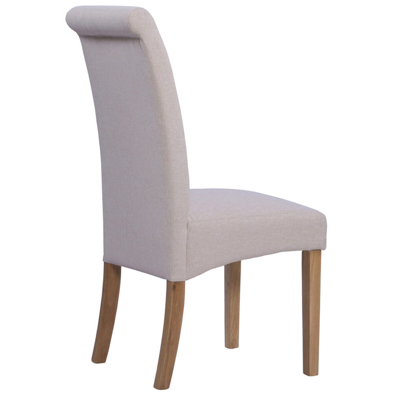 Oxford Beige Fabric Chair