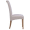 Oxford Beige Fabric Chair