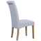 Oxford Light Grey Fabric Chair