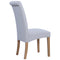 Oxford Light Grey Fabric Chair