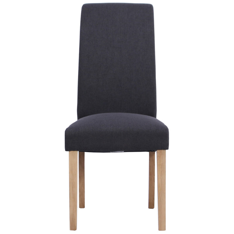 Oxford Dark Grey Fabric Chair