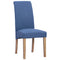 Oxford Blue Fabric Chair