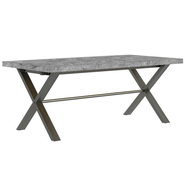 Foundry Stone Effect Large Dining Table