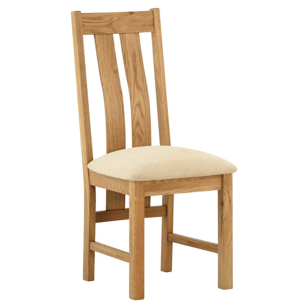 Canterbury Oak Curved Back Chair