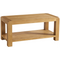 Sway Oak Coffee Table with Shelf