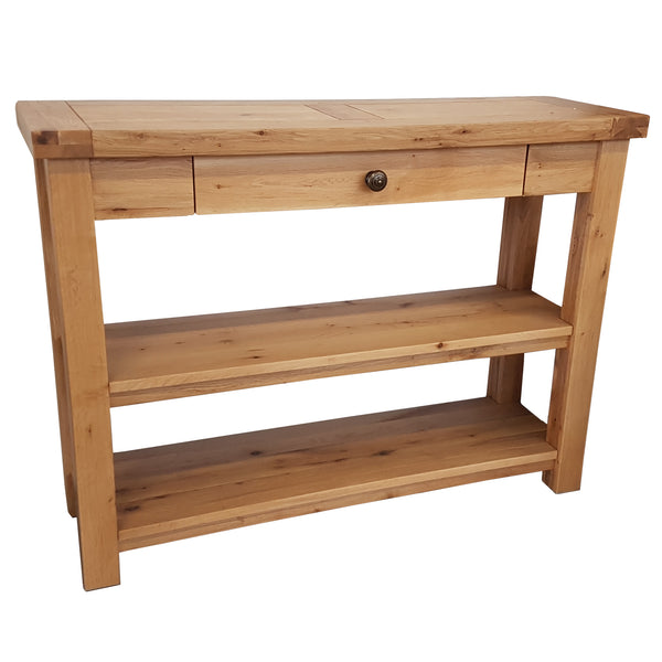 French Oak Console Table