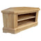 French Oak Corner TV Unit