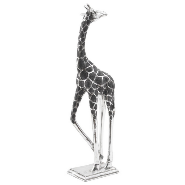 Silver Turning Giraffe