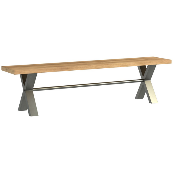 Foundry Oak Large Bench