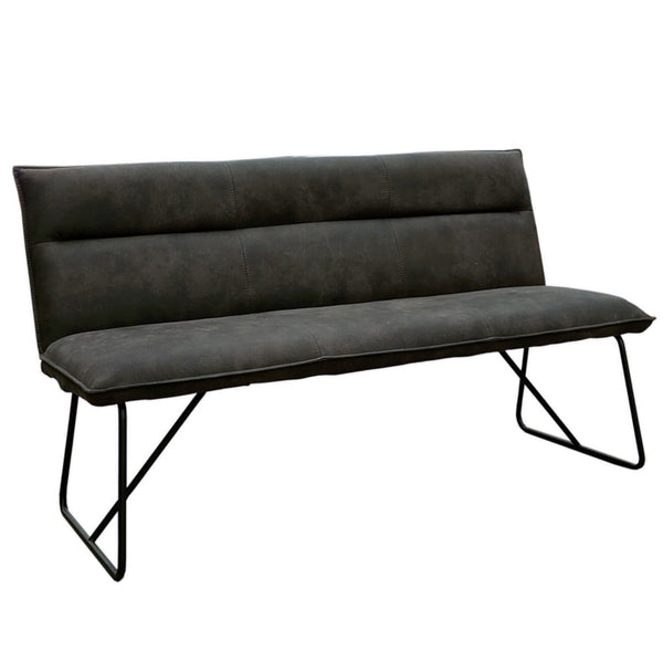 Foundry Upholstered Large Bench with Back