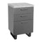Foundry Stone Effect 3 Drawer Filing Cabinet